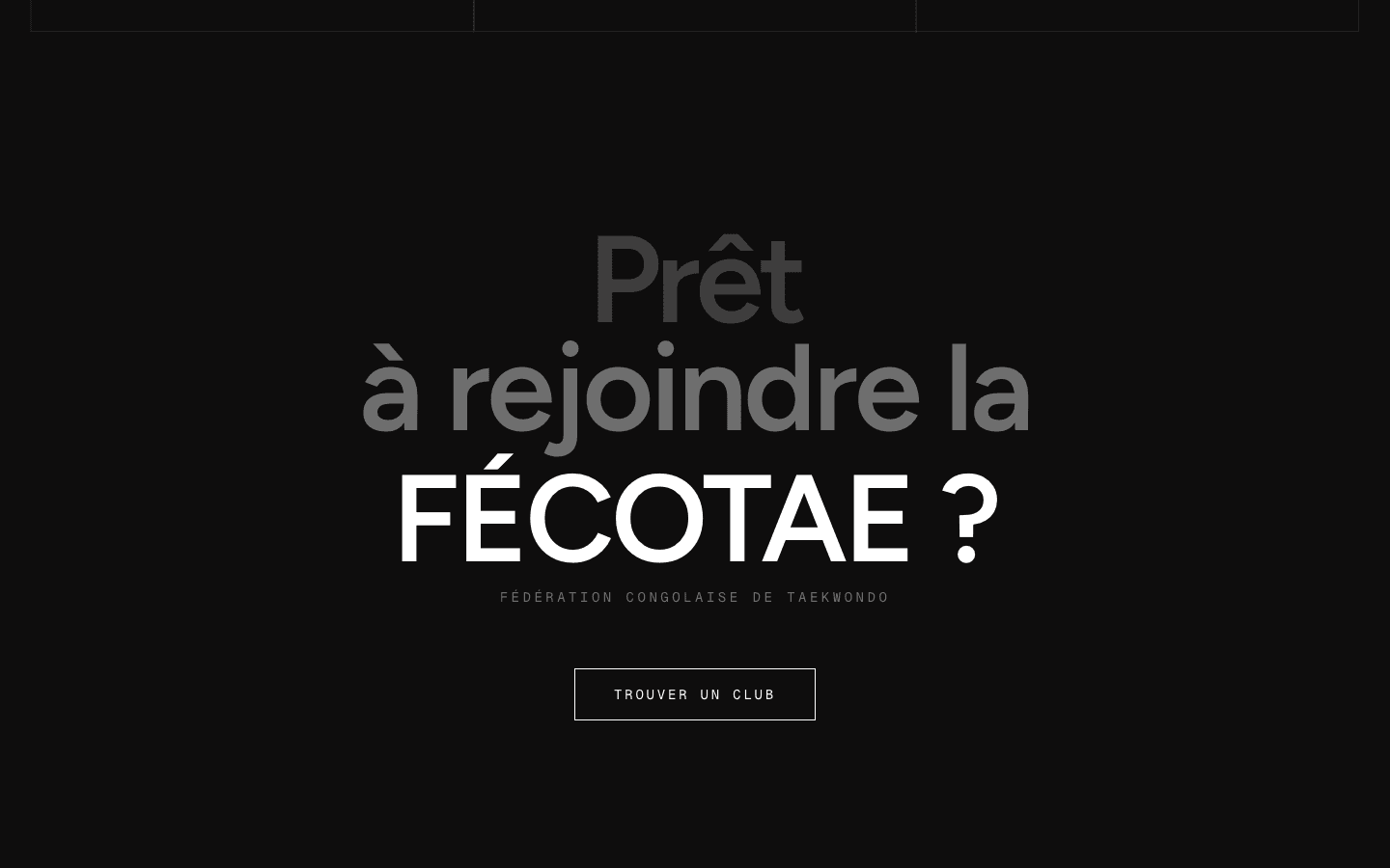 FECOTAE — Appel à l'action