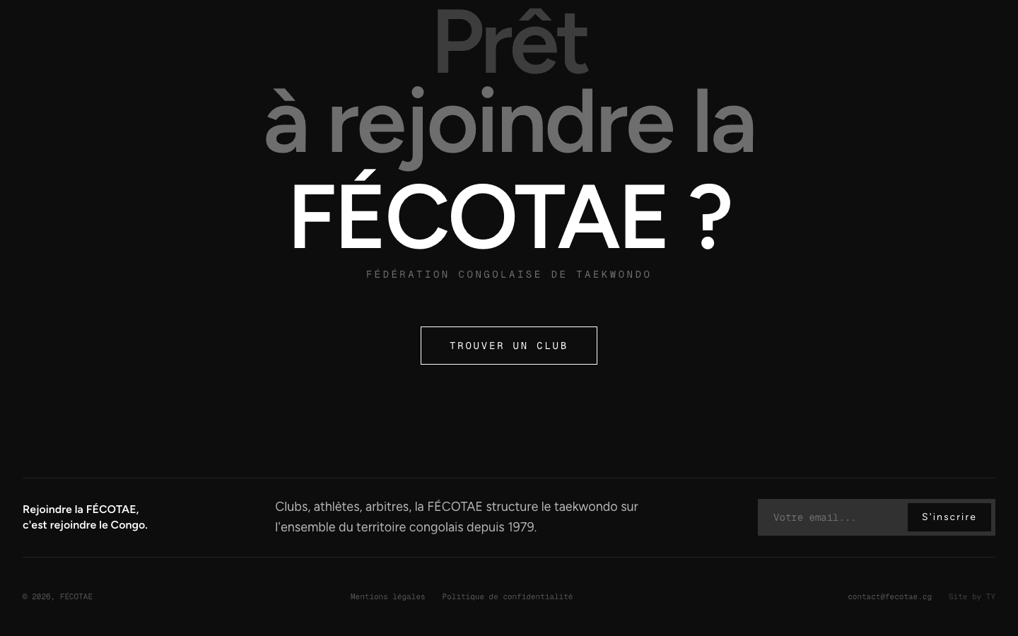 FECOTAE — Footer