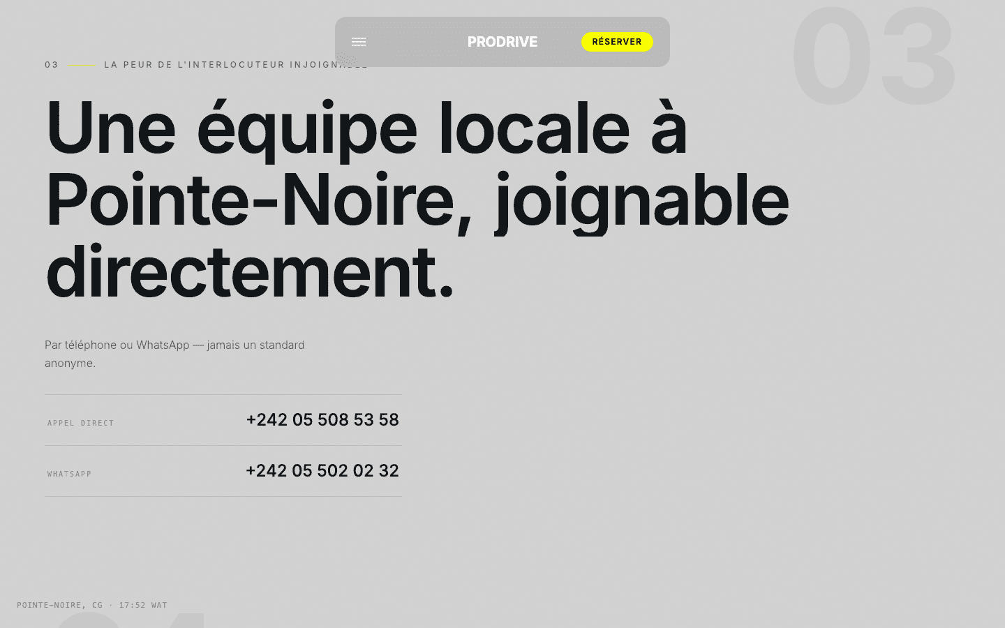 Équipe locale